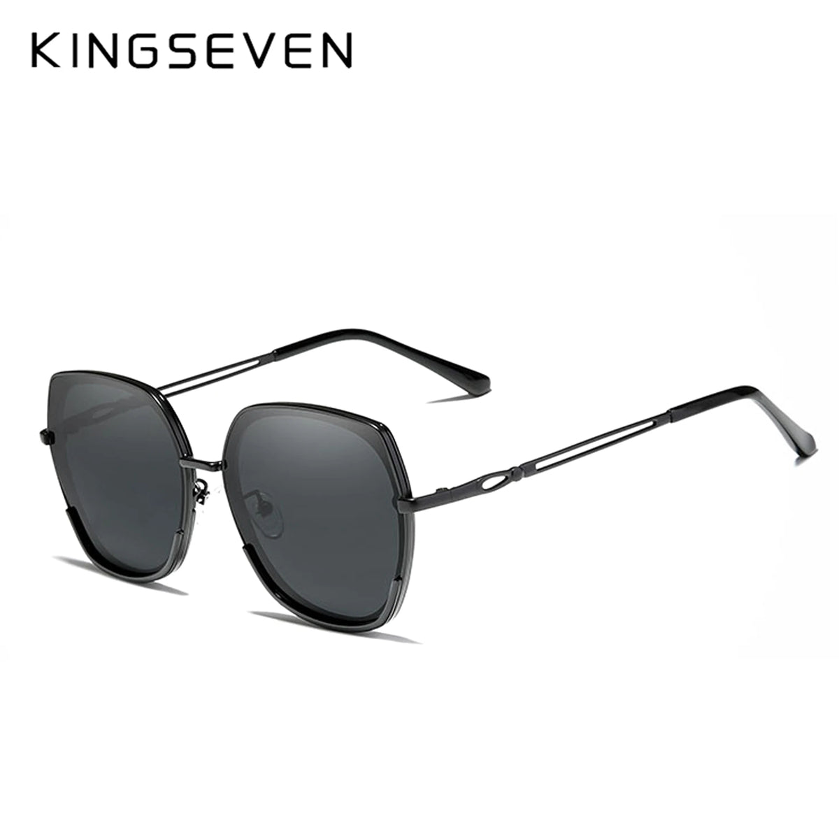 KINGSEVEN Women's Sunglasses Gradient Polarized Lens Luxury Design Ladies Elegant Lunette De Soleil Femme