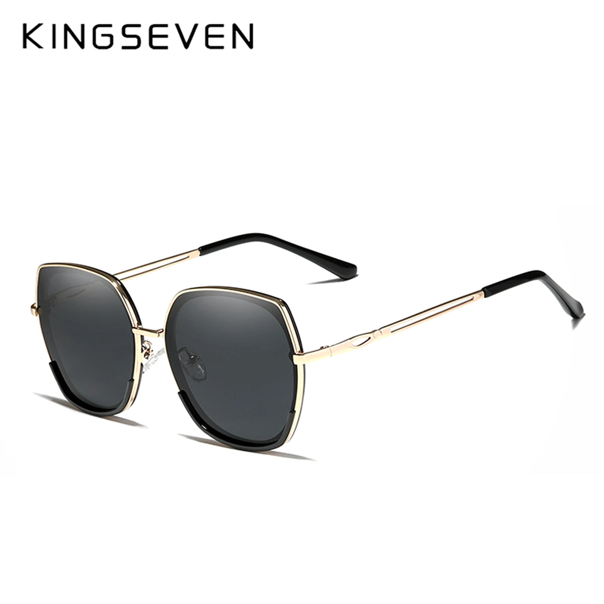 KINGSEVEN Women's Sunglasses Gradient Polarized Lens Luxury Design Ladies Elegant Lunette De Soleil Femme
