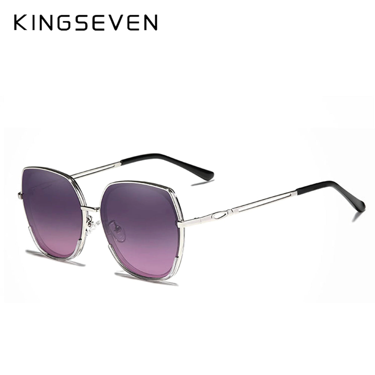 KINGSEVEN Women's Sunglasses Gradient Polarized Lens Luxury Design Ladies Elegant Lunette De Soleil Femme
