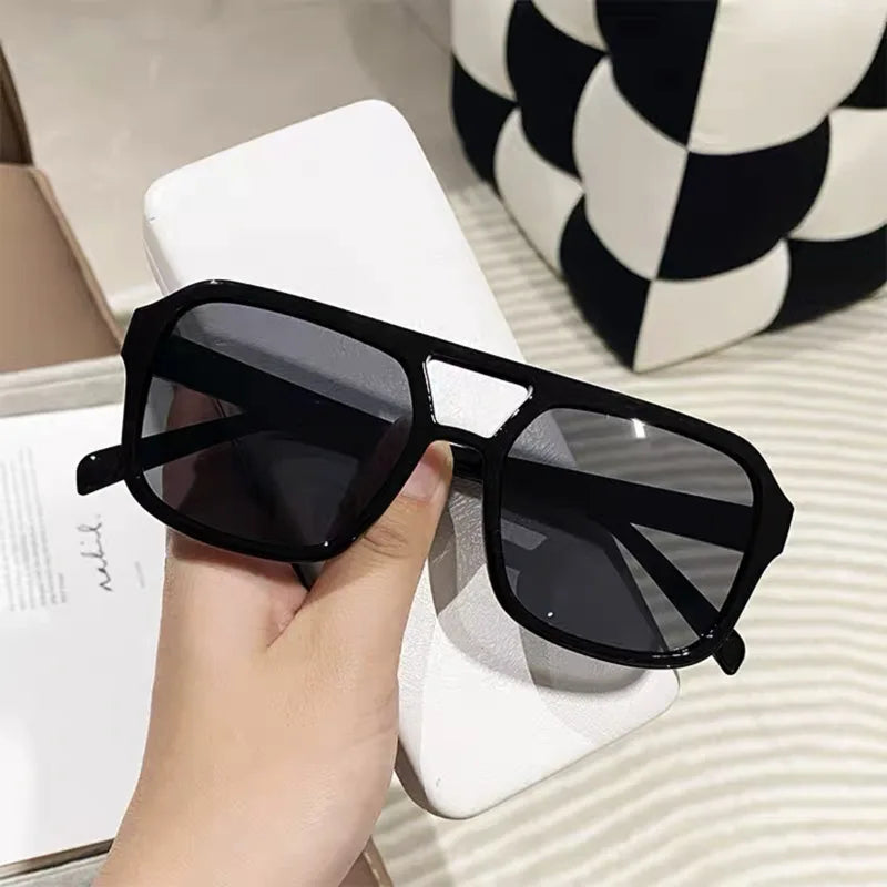 Square Oversized Sunnies Studios Aesthetic Shades Sunglasses for Women Sun Glasses Lady Female Eyewear Colour