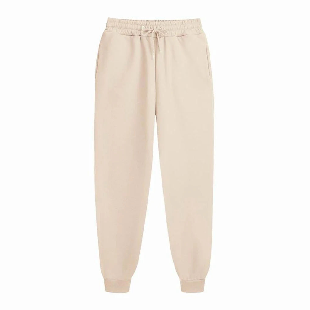 Pantalon de survêtement pour homme, pantalon polaire printemps-automne, pantalon de sport long, décontracté, poches à cordon, pantalon de survêtement surdimensionné pour homme