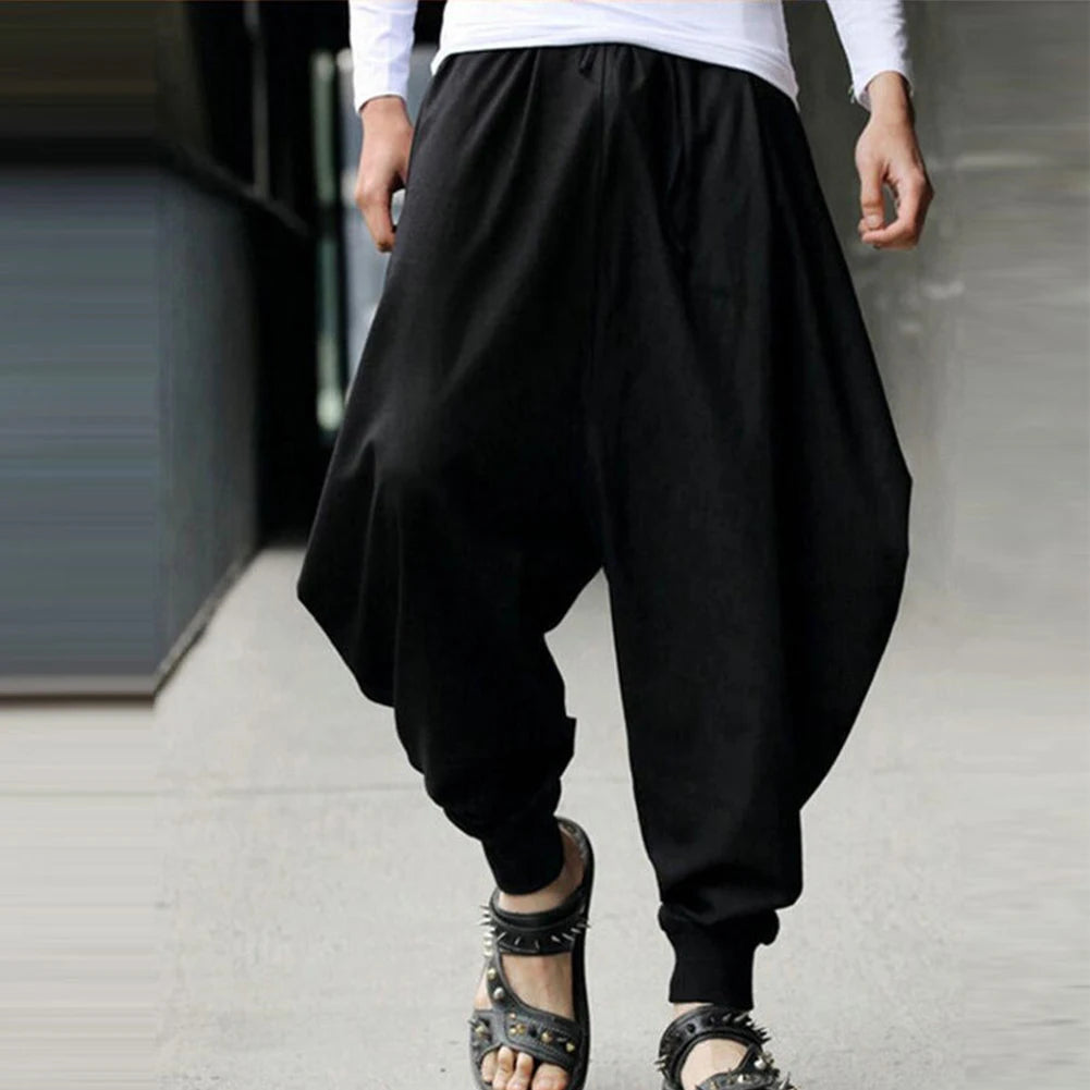 Pantalons pour hommes, vente chaude, pantalons japonais amples de haute qualité, pantalons Hakama personnalisés et lisses