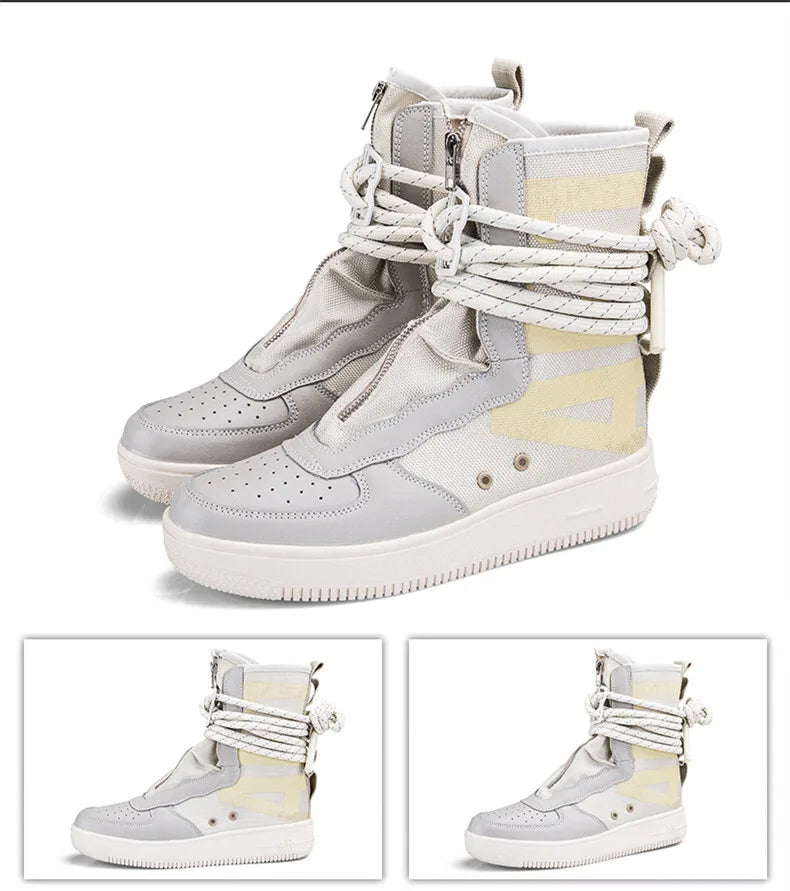 Chaussures Air New pour hommes, bottes Retour vers le futur, chaussures montantes, baskets, bottines Chelsea, mocassins montants, bottes, chaussures vulcanisées