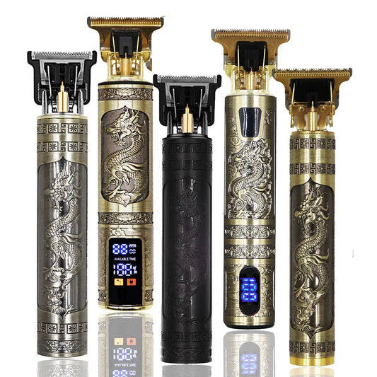 Tondeuse à cheveux T9 pour hommes, rasoir électrique de 0 mm, pour la réparation de la barbe et des poils du corps