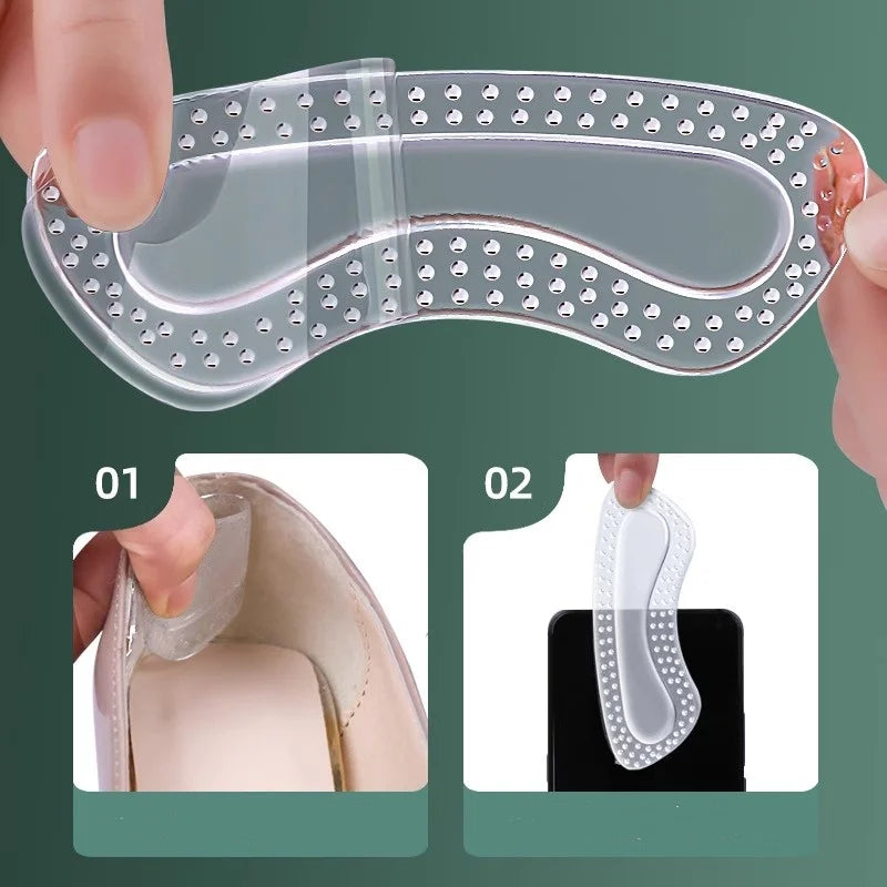 Semelles pour talons de chaussures, 3 paires de coussinets en gel souple pour talons de chaussures, pour soulager la douleur et vous