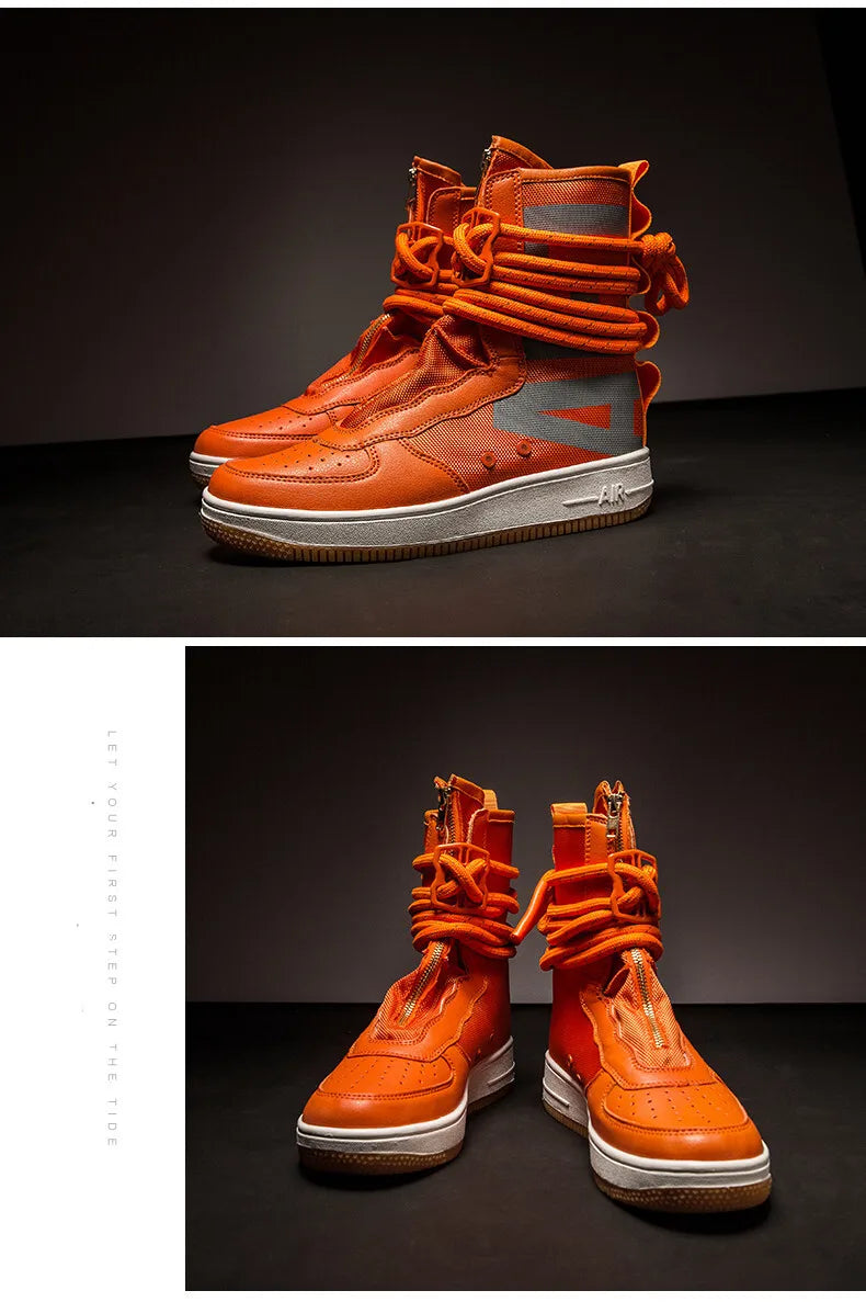 Chaussures Air New pour hommes, bottes Retour vers le futur, chaussures montantes, baskets, bottines Chelsea, mocassins montants, bottes, chaussures vulcanisées