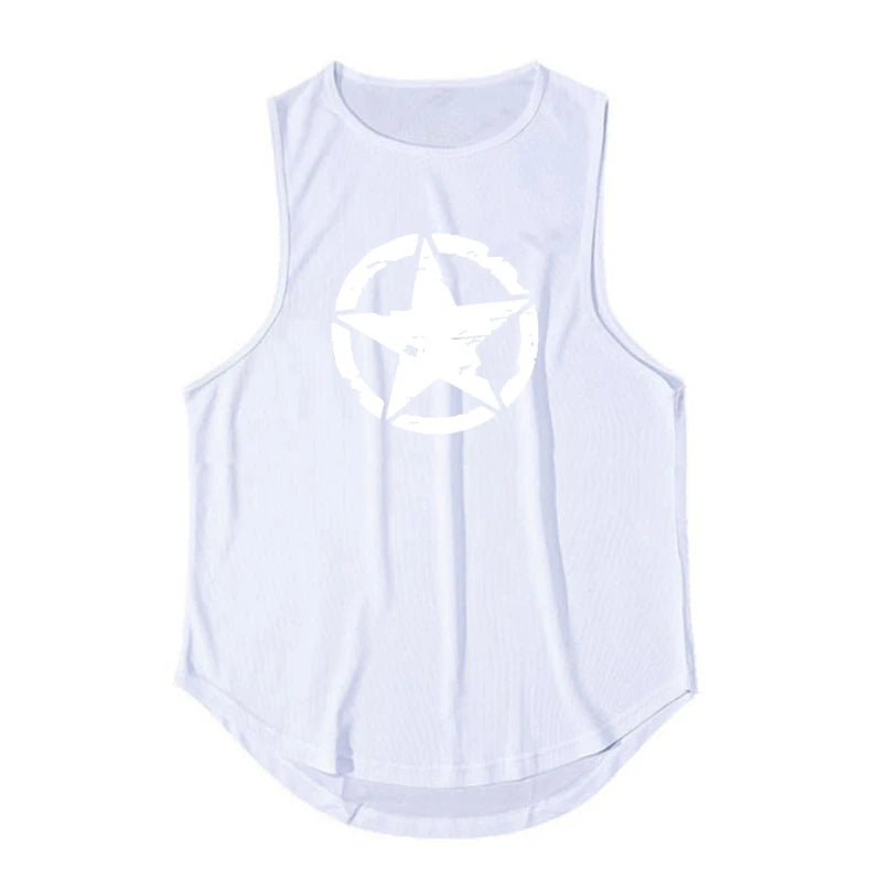 Men's Clothing Gym Quick-drying Sportswear T Shirt For Men Summer Fitness Tank Tops Male Mesh Basketball Sleeveless Shirt Vest
