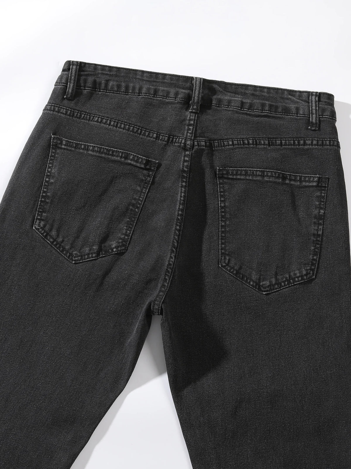 Streetwear Fashion Black Ripped Skinny Jeans Men Slim Hip Hop Denim Trousers New Spring Casual Jeans for Men Jogging Jean Homme
