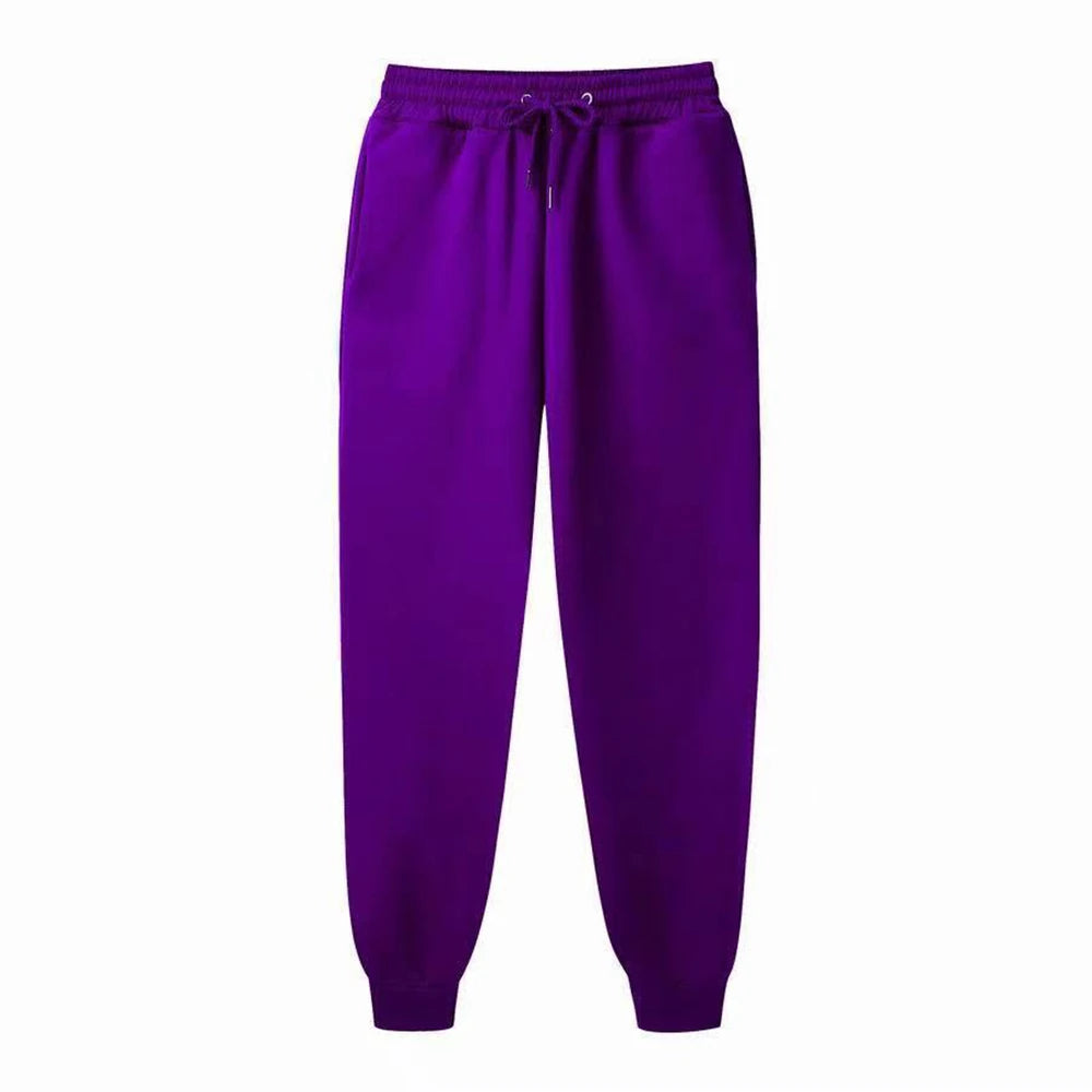 Pantalon de survêtement pour homme, pantalon polaire printemps-automne, pantalon de sport long, décontracté, poches à cordon, pantalon de survêtement surdimensionné pour homme