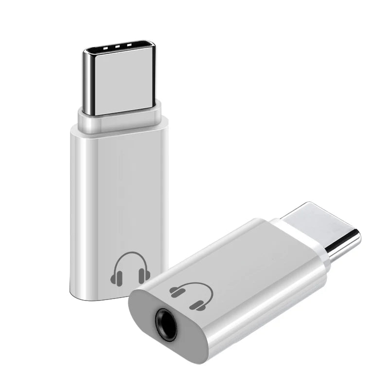 Adaptateur Type-C mâle vers femelle 3,5 mm pour MacBook, Xiaomi, Huawei, Honor, adaptateur pour écouteurs filaires 3,55 mm, compatible OTG