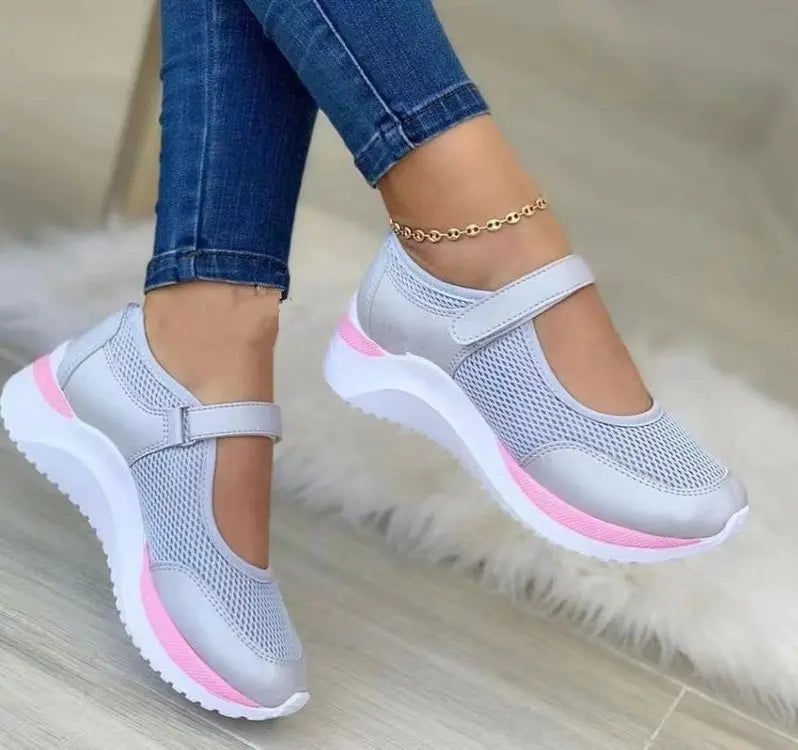Sneakers Women Light Mesh Platform Hollow Out Sandals Shoes Tenis Feminino Breathable Sports Shoes Women  Zapatillas Mujer